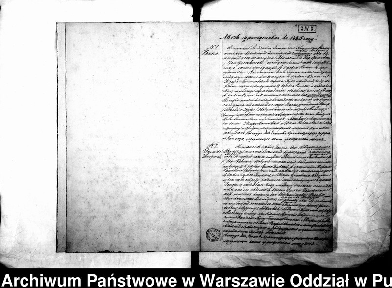 image.from.unit.number "Akta urodzeń, małżeństw i zgonów"