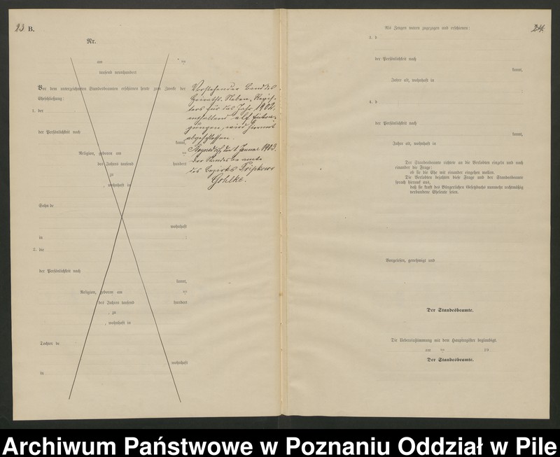 Obraz 15 z jednostki "Księga małżeństw"