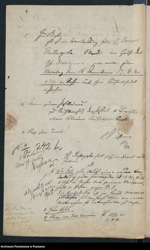 Obraz 19 z jednostki "A. betr. Josef Rusteyko, Bibliothekar des Grafen Johann Działyński"