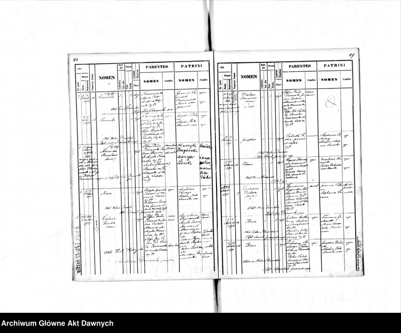 image.from.unit.number "Parafia: Chodorów. Dekanat: Świrz. Księga metrykalna urodzeń tylko dla wsi Żyrawa. Tom II."