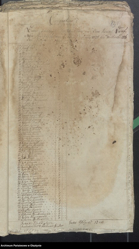 image.from.unit.number "Schwarzsteinsche Schul-Cassen Rechnung"