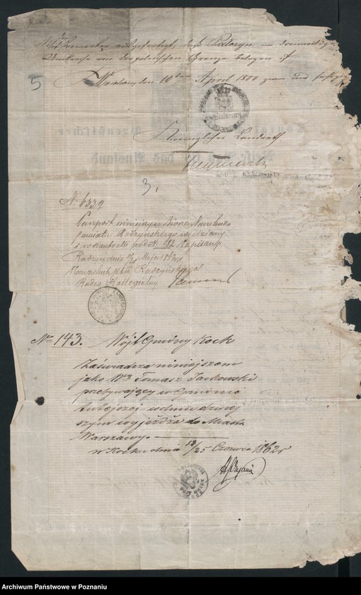 Obraz 8 z jednostki "A. betr. Thomas von Jackowski"