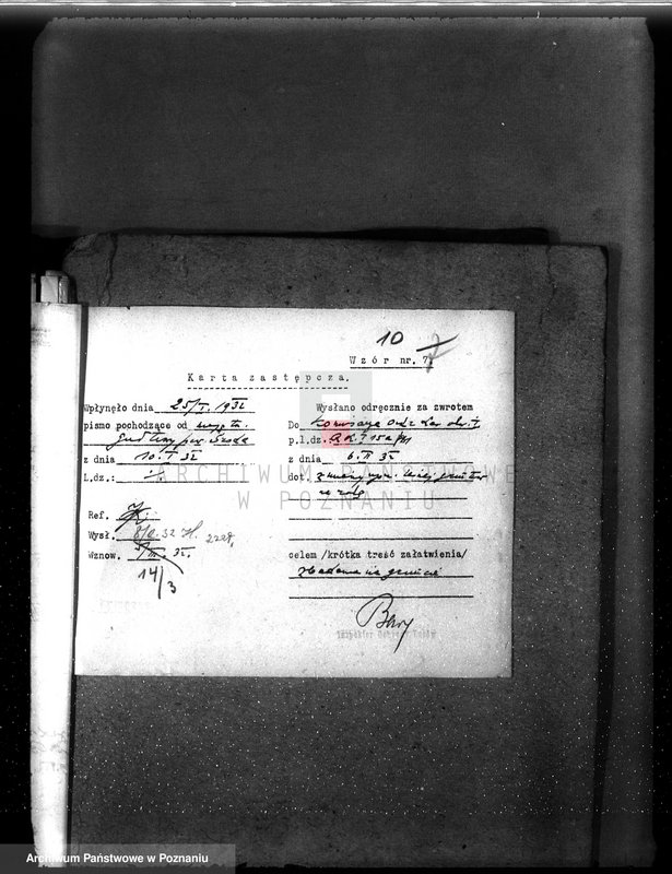 Obraz 14 z jednostki "Nadzór nad gospodarką w lasach majętności Gułtowy powiat średzki"