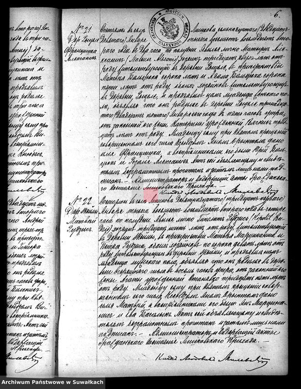 Obraz 14 z jednostki "Duplikat Rimsko- Katoličeskago Liškovskago Prichoda za 1882 god"