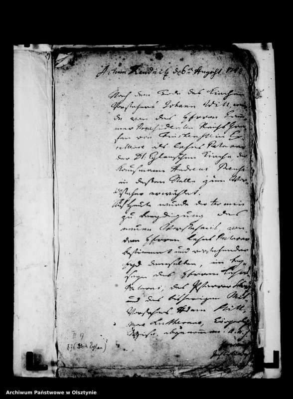 image.from.unit.number "Acten betreffend Kirchenvorsteher in Deutsch Eylau"