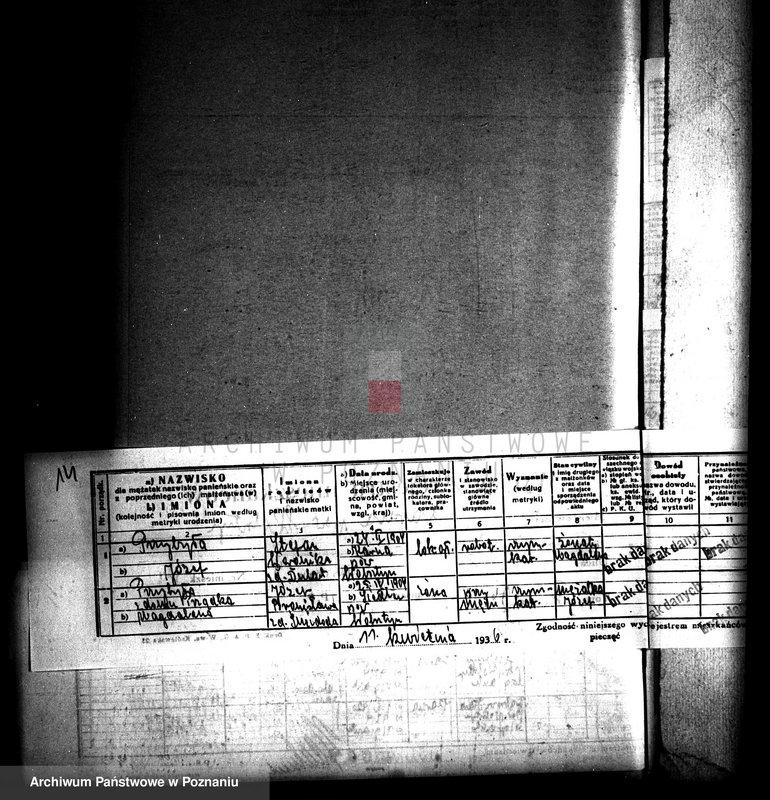 Obraz 19 z jednostki "Majątek Bolęcin-Karna powiatu wolsztyńskiego odprawy z art. 44 ustawy o wykonaniu reformy rolnej"