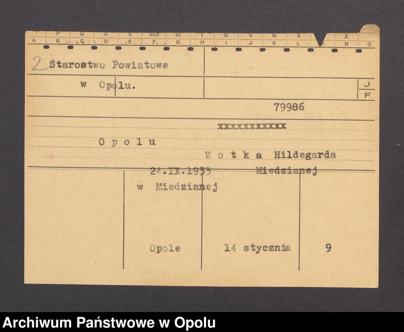 Obraz 4 z jednostki "[Czogalla Anna, zam. Budzisk]"