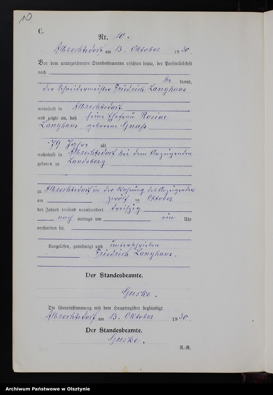 image.from.unit.number "Sterbe-Neben-Register Nr 1 - 14 [ Księga zgonów - wtóropis ]"