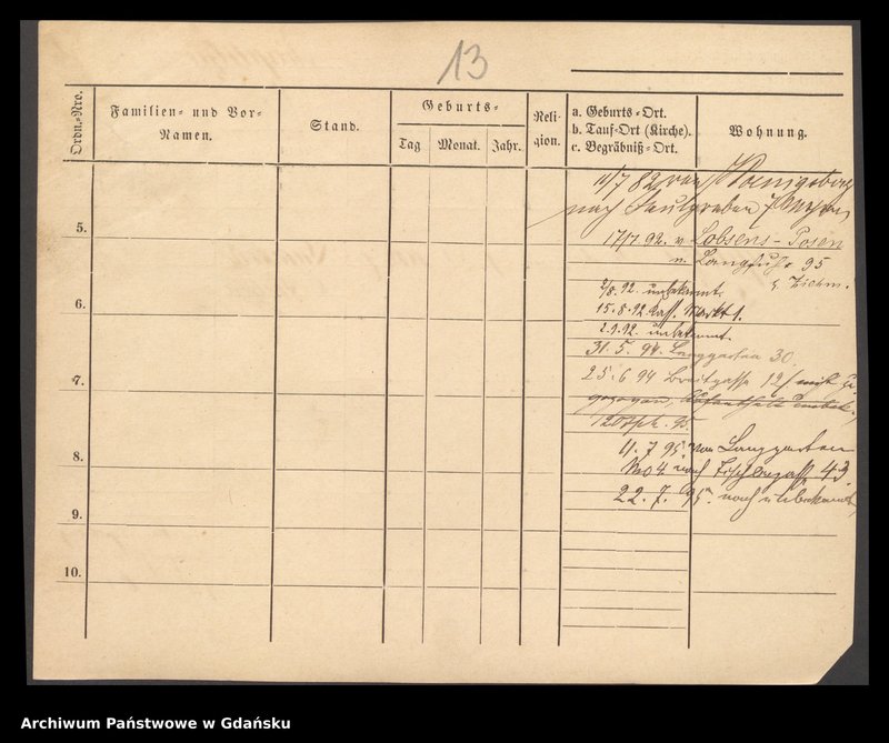 image.from.unit.number "Karty meldunkowe: Karbaum - Karls"