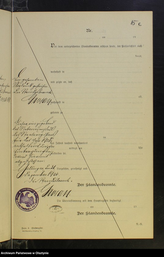 image.from.unit.number "Sterbe-Neben-Register Nr 1 - 13 [ Księga zgonów - wtóropis ]"