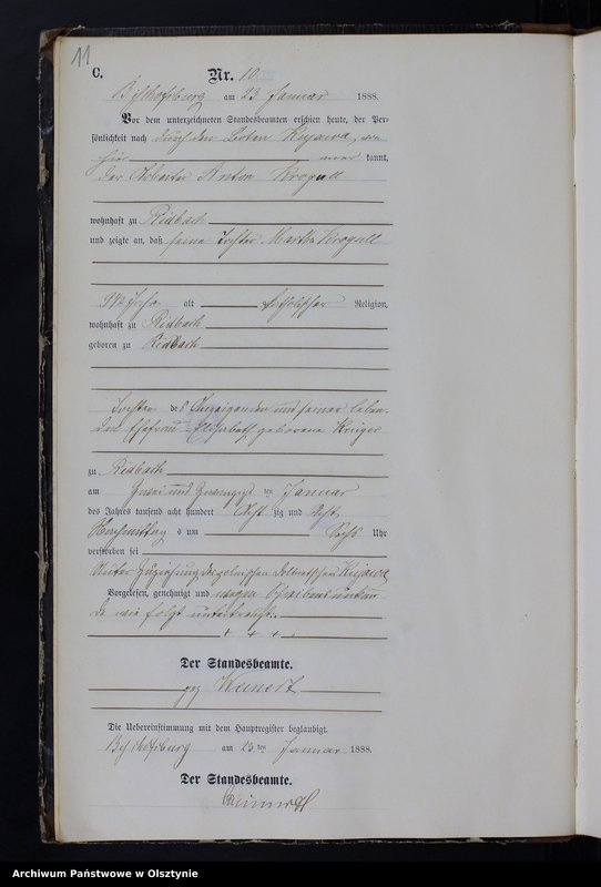 image.from.unit.number "Sterbe-Neben-Register Nr 1 - 150"