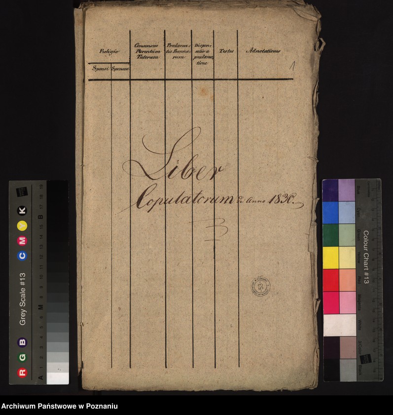 Obraz 3 z jednostki "Księga urodzeń, małżeństw i zgonów"