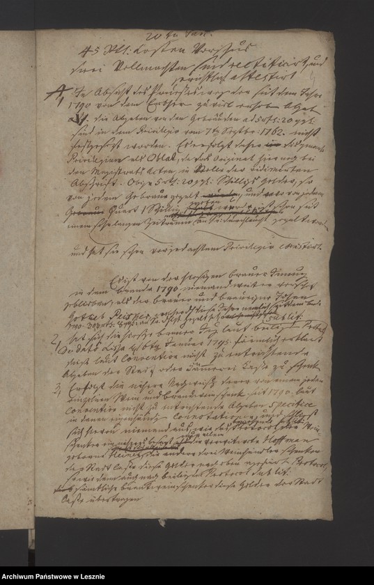 image.from.unit.number "[Akta in Sachen der Stadt und Kommunität contra das fürstliche Dominium wegen derer vorgeschossenen Kapitalien]"