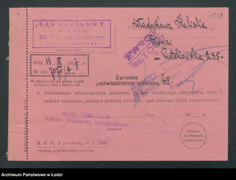 Obraz 13 z jednostki "Władysława Kaliska – sprzedaż towarów kolonialnych i spożywczych"