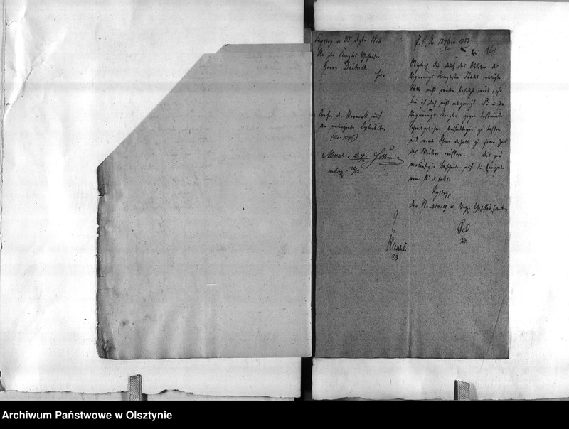 image.from.unit.number "Anstellung des Canzlei Gehülfe Dietrich [Carl]"