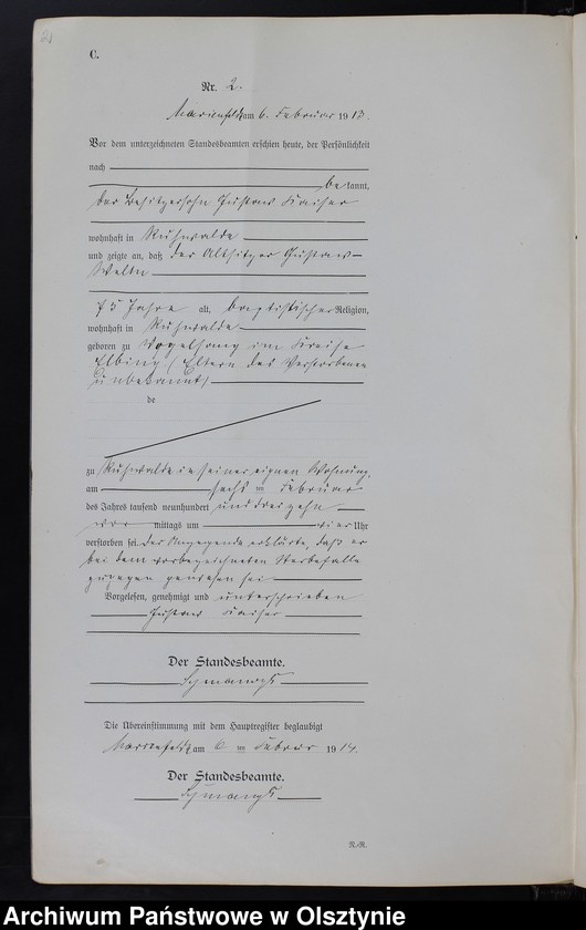 image.from.unit.number "Sterbe-Neben-Register Nr 1 - 15"