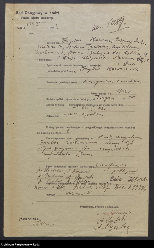 Obraz 4 z jednostki "Igor Koziara i S-ka- prowadzenie szarparni zarobkowej"