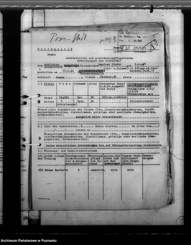 Obraz 9 z jednostki "Lekarskie stwierdzenia zgonów"