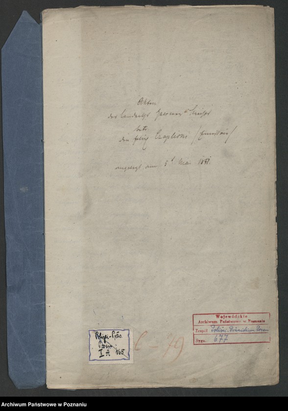 Obraz 2 z jednostki "A. betr. Felix Czaplicki /Emissär/ /Czapliński/"