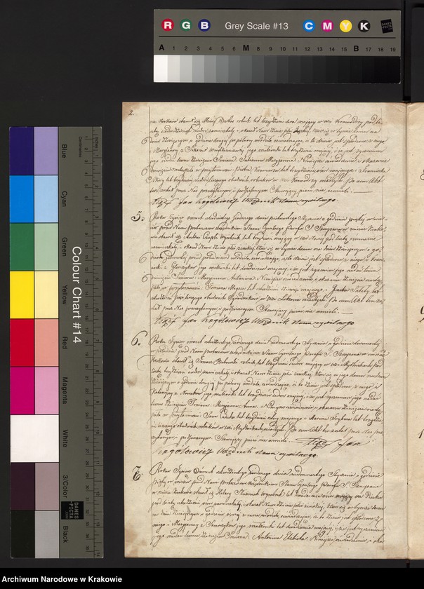 image.from.unit.number "Akta Urodzenia Uznania i Przysposobienia Parafii S. Szczepana w Krakowie na Piasku na rok 1847"