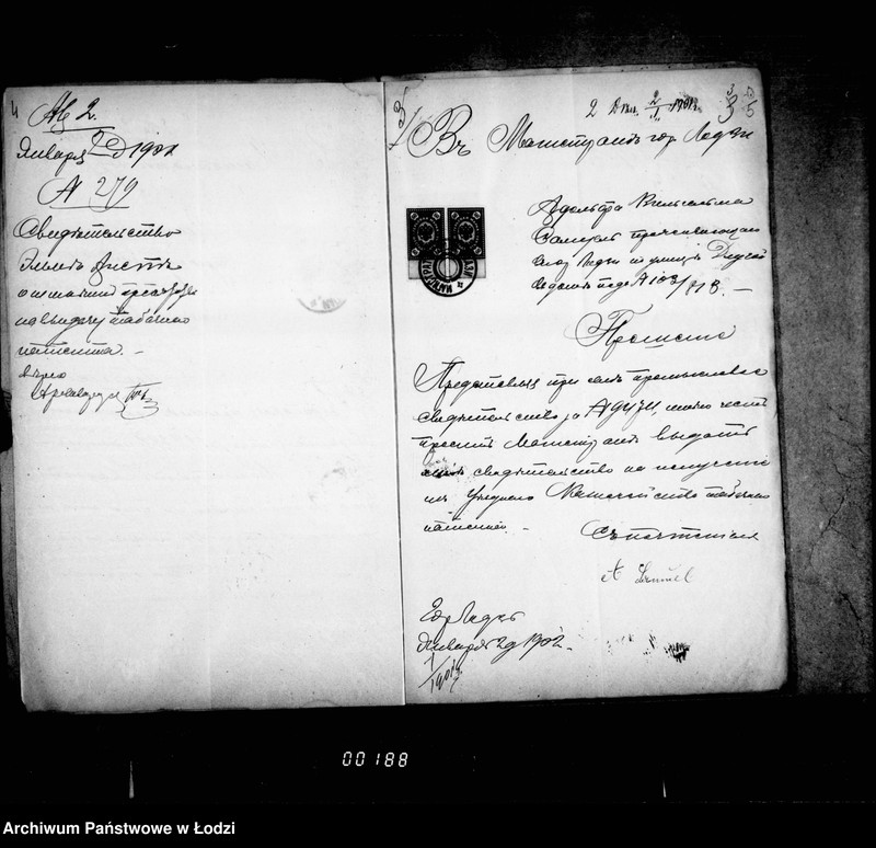 Obraz 8 z jednostki "O svidetel´stvach na tabačnye patetnty"