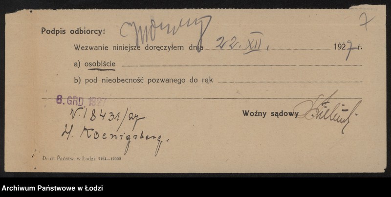 Obraz 9 z jednostki "Chaim Wolf Kenigsberg – skład farb ziemnych i malarskich"