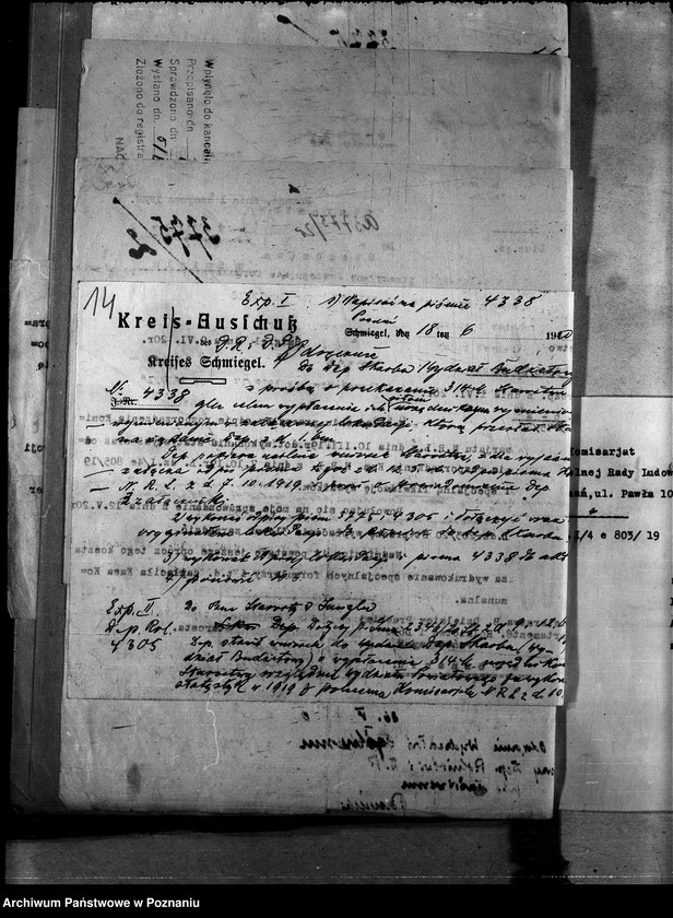 Obraz 18 z jednostki "Różne sprawy korespondencji małoznaczącej"