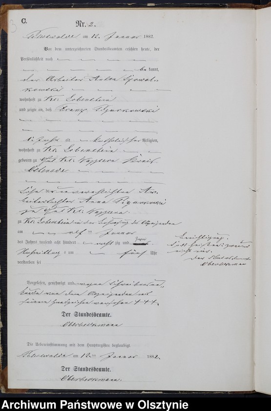 image.from.unit.number "Sterbe-Neben-Register Nr 1 - 100"