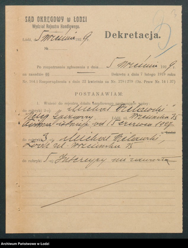 Obraz 5 z jednostki "Michał Bielawski - sklep spożywczy"