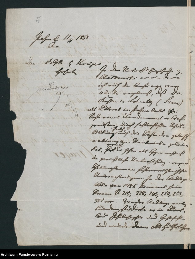 Obraz 9 z jednostki "A. betr. den dr Kasimir /Schultz/ Szulc"