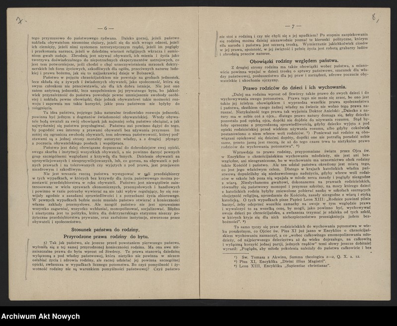 image.from.unit.number "O chrześcijańskie zasady życia państwowego (List pasterski kard. prymasa A. Hlonda - broszura)"