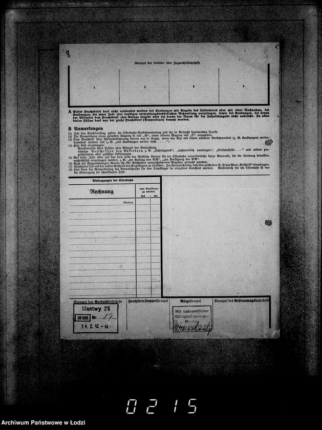 Obraz 12 z jednostki "Aufträge [Lieferscheinen und Rechnungen] 12596-12650 Lebensmitteleinkauf 5/Mü"
