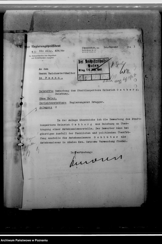 Obraz 7 z jednostki "Ostberg, Heinrich - inspektor miejski"