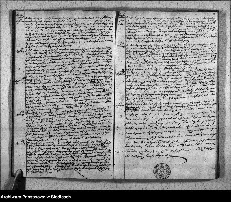 Obraz 13 z jednostki "Akta urodzin, małżeństw, zgonów"