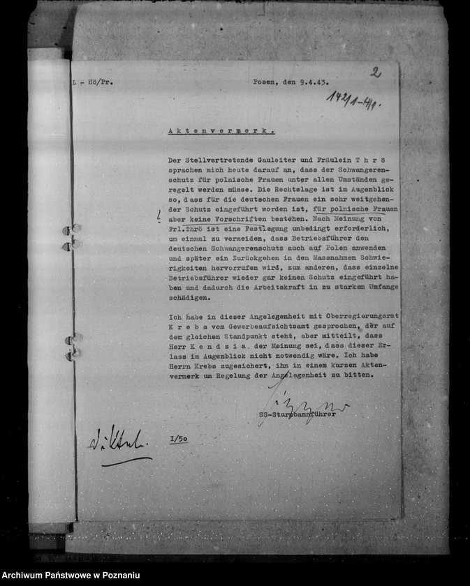 Obraz 6 z jednostki "Niemczenie ludności polskiej"