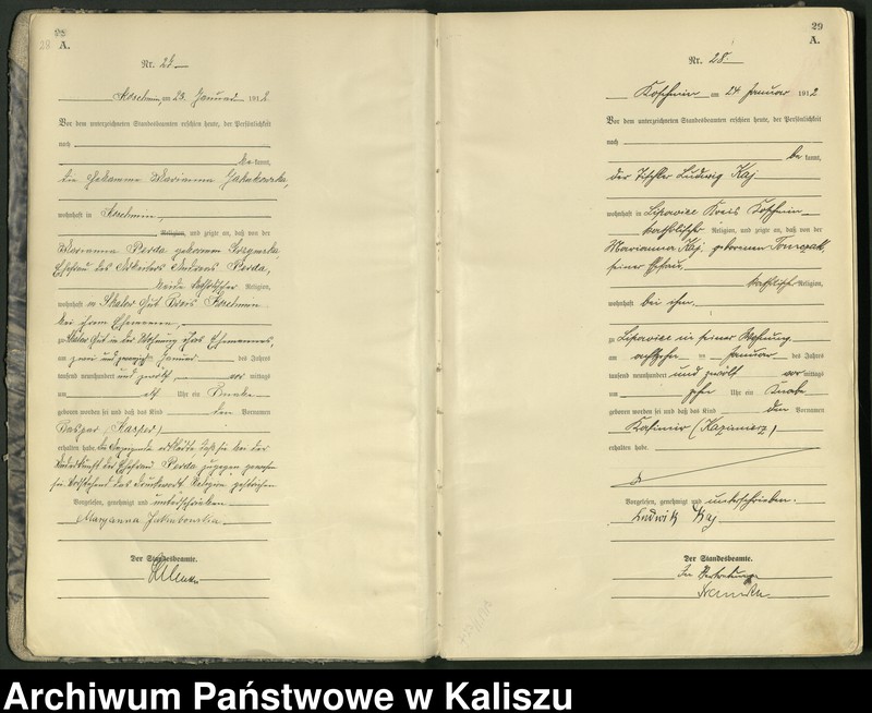 Obraz 18 z jednostki "[Księga urodzeń]"