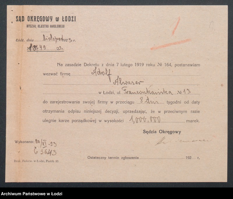 Obraz 3 z jednostki "Adolf Altwasser- sprzedaż mięsa i wędlin"