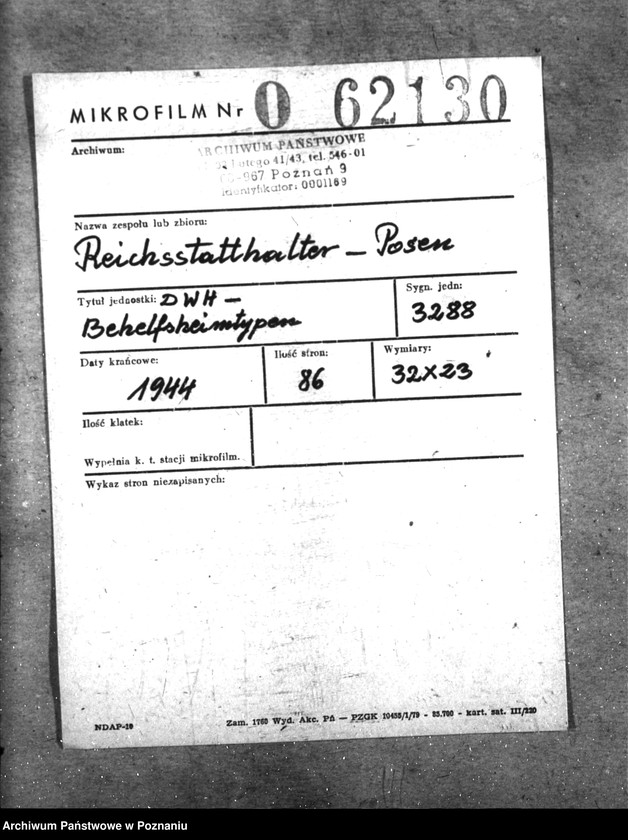 Obraz 2 z jednostki "DWH - Behelfsheimtypen"