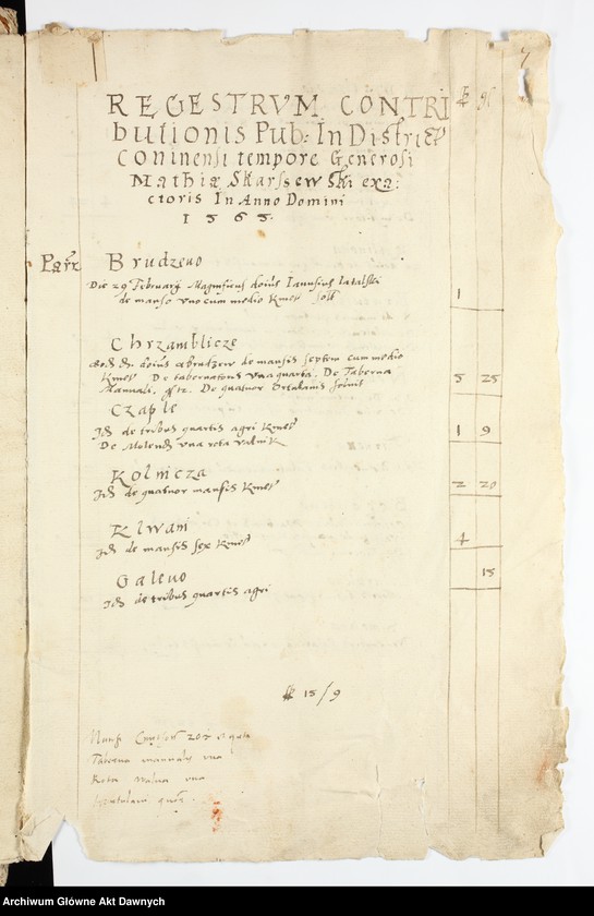 image.from.unit.number "Rejestry poborowe woj. kaliskiego."