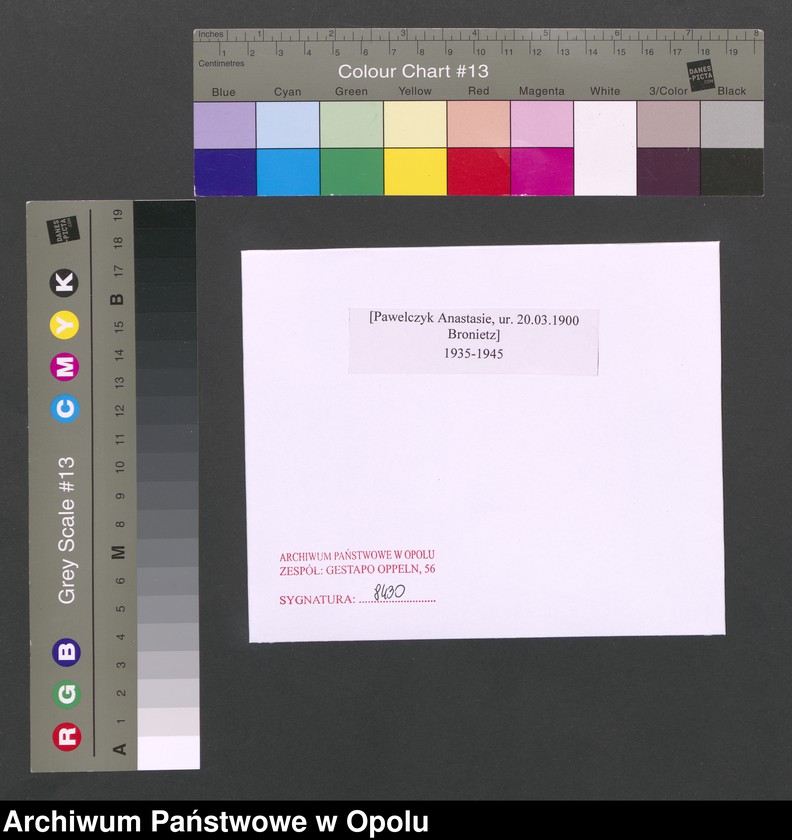 Obraz 2 z jednostki "[Pawelczyk Anastasie, ur. 20.03.1900 Bronietz]"