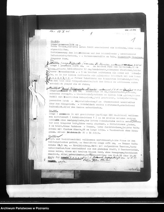 Obraz 5 z jednostki "Siedlce - Brest Litowsk (Brześć n/ Bugiem) Beschreibung der gaborgenen Leihen"