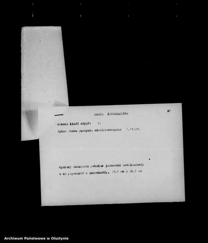 image.from.unit.number "Altes Repertorium der zwei Deutsch Eylauschen Amtsbücher und 5 Hackschiften"