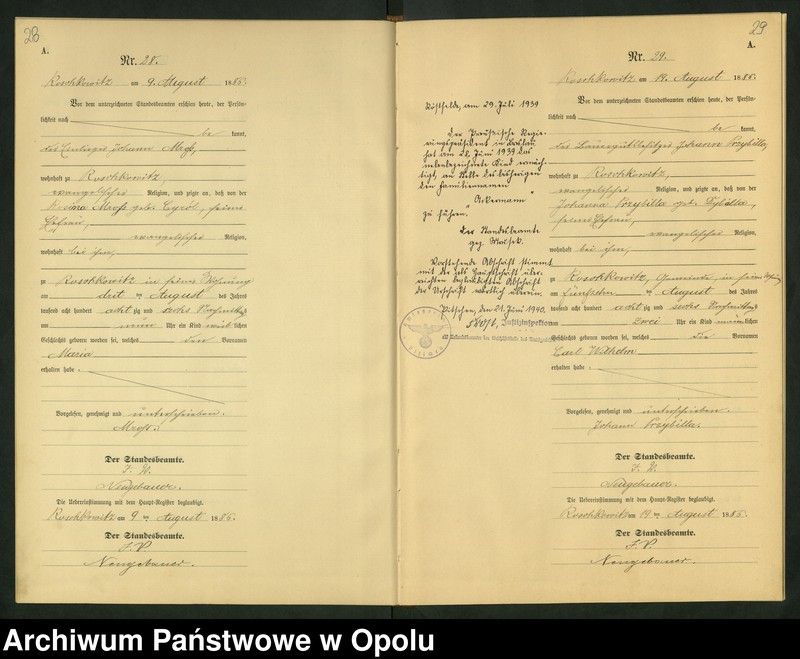 image.from.unit.number "Geburts-Neben-Register Standesamts Roschkowitz pro 1886"