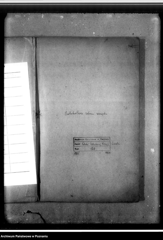 Obraz 5 z jednostki "Protokolarz zebrań Zarządu"