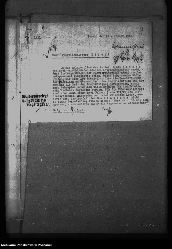 Obraz 13 z jednostki "Uberprüfung der Fahrbereitschaft"