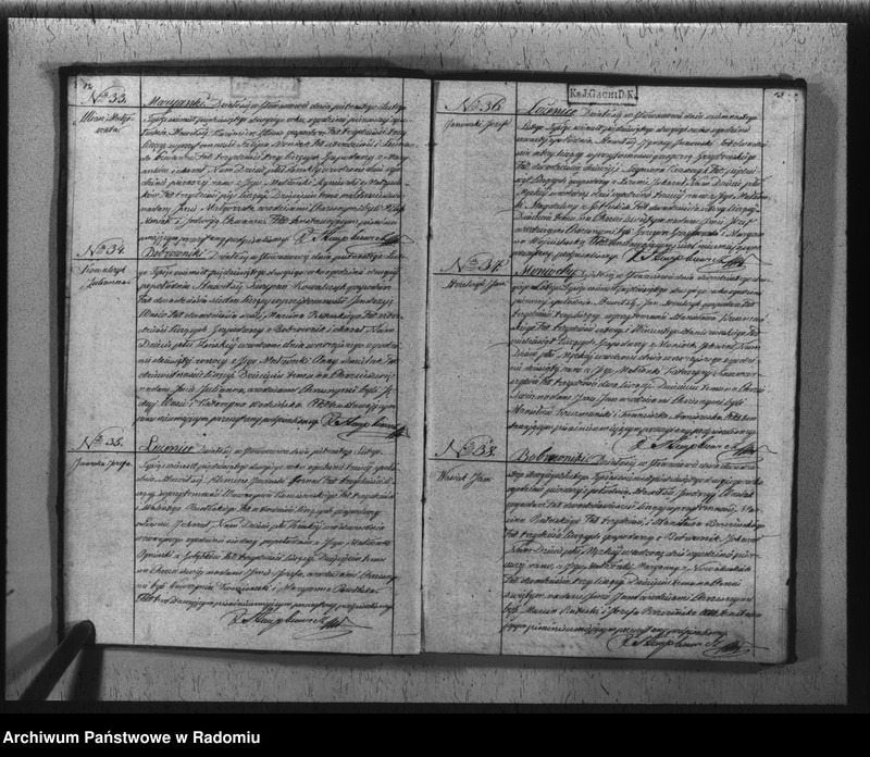 image.from.unit.number "Duplikat akt urodzonych, zaślubionych i zmarłych z parafii Głowaczów w roku 1852"