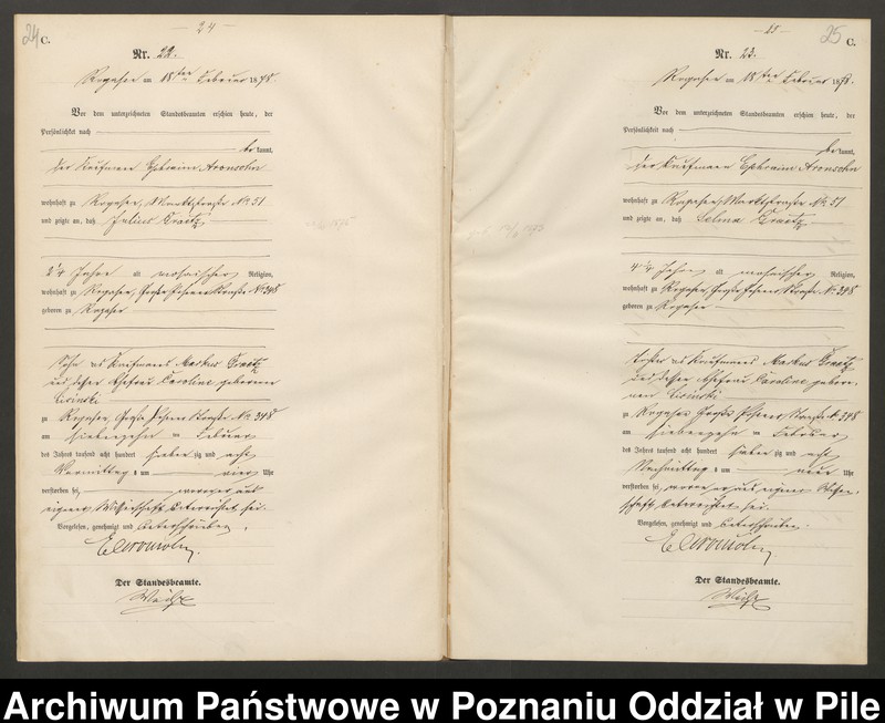 Obraz 15 z jednostki "Księga zgonów"