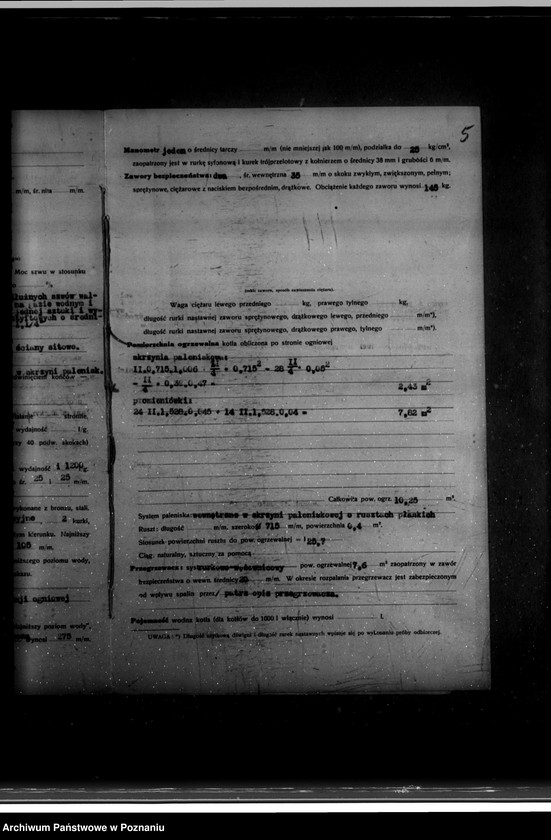 Obraz 9 z jednostki "Majątek Paruszewo powiat wrzesiński własność Dr Błociszewskiego nr woj. kotła 6362"