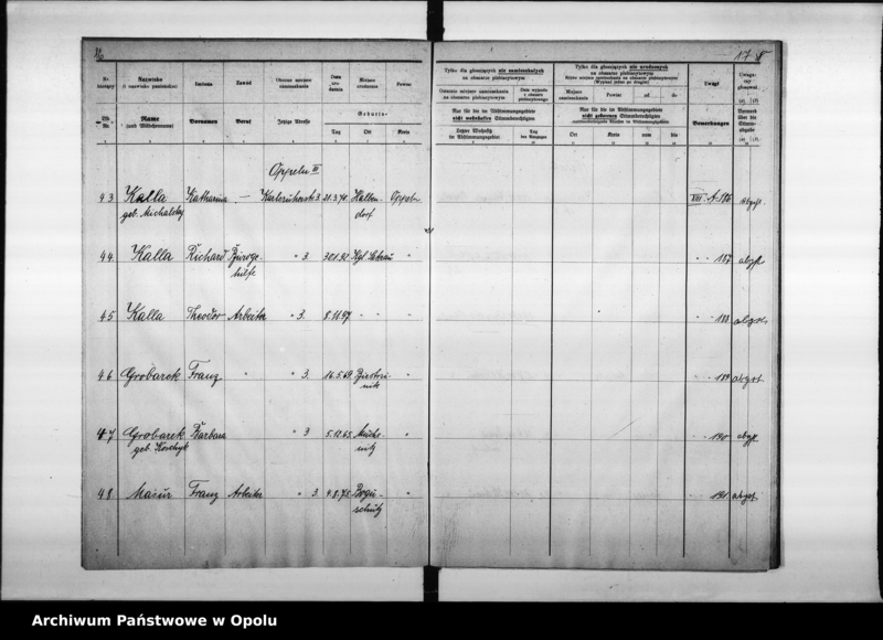 Obraz 13 z jednostki "42. Wahlbezirk Wahllokal: Schule Stadtteil Sakrau"