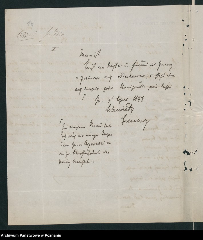 Obraz 18 z jednostki "A. betr. Josef Rowiński, Alexander Raiwitz Rożnatowski, Jesidorius von Rożnowski"